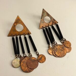 Cooper TRIANGLE dangle earrings